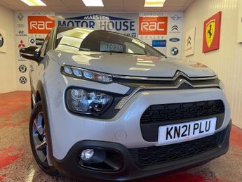 Citroen C3 PURETECH SHINE S/S(SAT NAV & REVERSING CAMERA)  FREE MOT'S AS LO