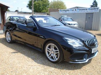 Mercedes E Class 2.1 CDI AMG Sport Cabriolet 2dr Diesel G-Tronic+ Euro 5 (s/s) (1
