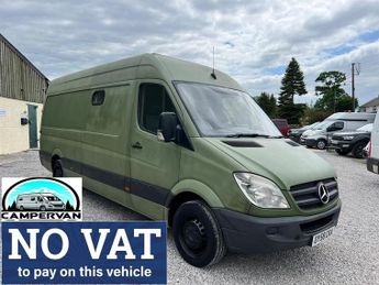 Mercedes Sprinter 311 CDI LWB OFF GRID CAMPER RAPTOR CAMO GREEN NO VAT TO PAY
