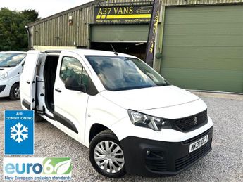 Peugeot Partner BLUEHDI PROFESSIONAL LWB AIR CON ULEZ COMPLIANT PLUS VAT