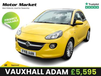 Vauxhall ADAM 1.2 16v GLAM Hatchback 3dr Petrol Manual Euro 5 (70 ps)