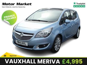 Vauxhall Meriva 1.4i SE MPV 5dr Petrol Manual Euro 6 (100 ps)