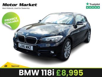 BMW 118 1.5 Sport Hatchback 3dr Petrol Manual Euro 6 (s/s) (136 ps)