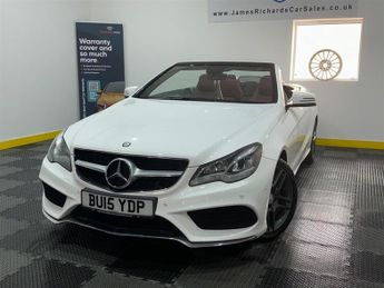 Mercedes E Class 2.1 BlueTEC AMG Line Cabriolet G-Tronic+ Euro 6 (s/s) 2dr