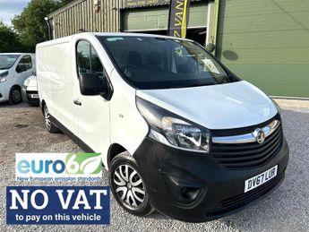 Vauxhall Vivaro L2H1 2900 CDTI ULEZ COMPLIANT LWB NO VAT TO PAY