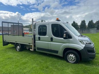 Citroen Relay 35 L3 BLUEHDI FLATBED WITH TAIL RAMP