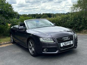  2.0 TFSI S line Convertible 2dr Petrol Multitronic Euro 5 (211 p