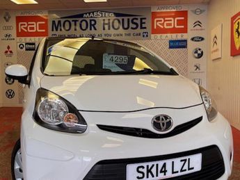 Toyota AYGO VVT-I MOVE(ONLY 0.00 ROAD TAX)(SAT NAV) FREE MOT'S AS LONG AS YO