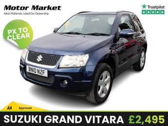 Suzuki Grand Vitara 1.6 VVT SZ4 SUV 3dr Petrol Manual 4WD Euro 4 (106 ps)