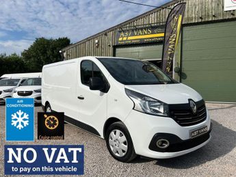 Renault Trafic BUSINESS PLUS LWB 1 OWNER 12MTHS MOT SAT NAV AIR CON NO VAT TO P