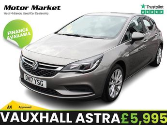 Vauxhall Astra 1.4i Tech Line Hatchback 5dr Petrol Manual Euro 6 (100 ps)