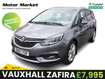 Vauxhall Zafira 1.4i Turbo SRi MPV 5dr Petrol Manual Euro 6 (140 ps)