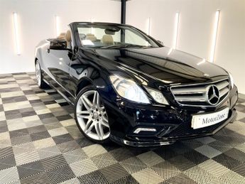 Mercedes E Class 2.1 CDI BlueEfficiency Sport Cabriolet 2dr Diesel G-Tronic+ Euro