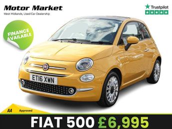 Fiat 500 1.2 Lounge Hatchback 3dr Petrol Manual Euro 6 (s/s) (69 bhp)