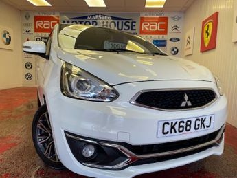 Mitsubishi Mirage 4 (ONLY 13319 MILES)(SAT NAV) (AUTOMATIC) FREE MOT'S AS LONG AS 