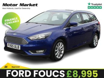 Ford Focus 1.6 Titanium Estate 5dr Petrol Powershift Euro 6 (125 ps)