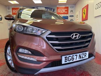 Hyundai Tucson CRDI SE NAV BLUE DRIVE (SAT NAV & REVERSING CAMERA) FREE MOT'S A