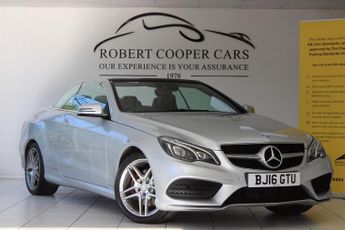 Mercedes E Class AMG Line BlueTEC Cabriolet