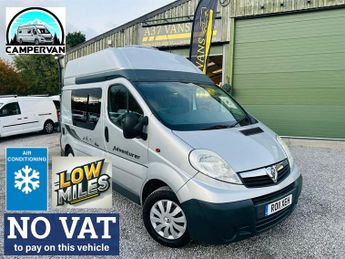 Vauxhall Vivaro FRESH CAMPER CONVERSION AIR CON LOW LOW MILES NO VAT TO PAY