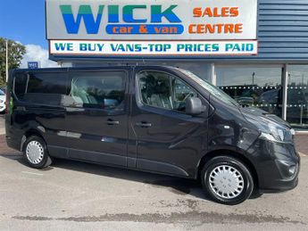 Vauxhall Vivaro 1.6 CDTi 2900 BiTurbo ecoTEC Sportive Crew Van 5dr Diesel Manual