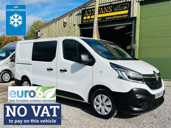 Renault Trafic SL30 BUSINESS PLUS ENERGY CREW VAN AIR CON NO VAT TO PAY