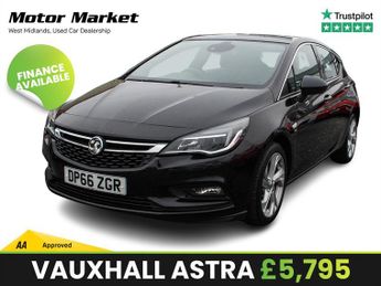 Vauxhall Astra 1.4i Turbo SRi Hatchback 5dr Petrol Manual Euro 6 (150 ps)