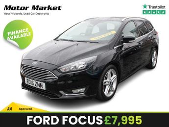 Ford Focus 1.0T EcoBoost Titanium Estate 5dr Petrol Auto Euro 6 (s/s) (125 