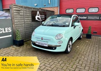 Fiat 500 1.2 LOUNGE Convertible 2dr Dualogic