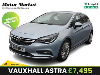 Vauxhall Astra 1.4i Turbo Elite Nav Hatchback 5dr Petrol Manual Euro 6 (150 ps)