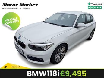 BMW 118 1.5 Sport Hatchback 5dr Petrol Manual Euro 6 (s/s) (136 ps)