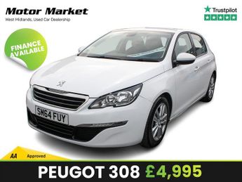 Peugeot 308 1.6 HDi Active Hatchback 5dr Diesel Manual Euro 5 (92 ps)