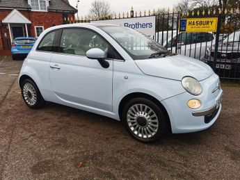 Fiat 500 1.2 Lounge Hatchback 3dr Petrol Manual Euro 5 (s/s) (69 bhp)