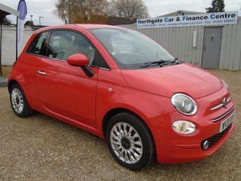 Fiat 500 1.2 Lounge Hatchback 3dr Petrol Manual Euro 6 (s/s) (69 bhp)