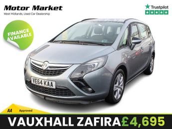 Vauxhall Zafira 1.4i Turbo Exclusiv MPV 5dr Petrol Manual Euro 6 (140 ps)