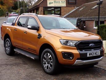 Ford Ranger 2.0 EcoBlue Wildtrak Pickup Double Cab 4dr Diesel Auto-17000 Mil