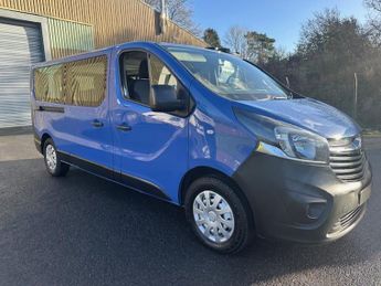 Vauxhall Vivaro L2H1 2900 9 SEATER LWB WITH TAILGATE