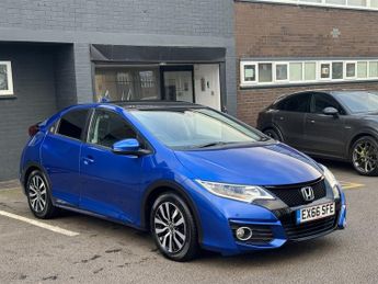 Honda Civic 1.6 i-DTEC SR Hatchback 5dr Diesel Manual Euro 5 (s/s) (120 ps)