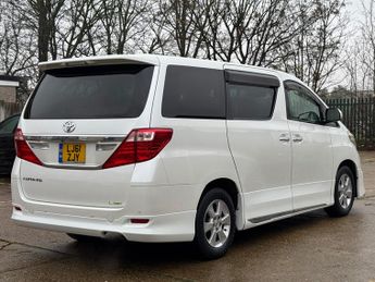 Toyota Alphard TOYOTA ALPHARD 240 X, 2.4 AUTO ULEZ 8 SEAT 61-12 FRESH IMPORT VE