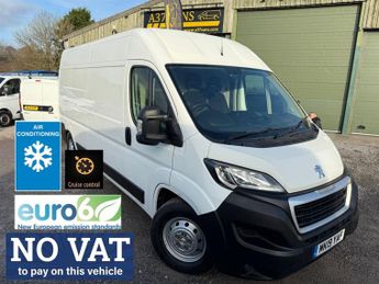 Peugeot Boxer BLUE HDI L3H2 AIR CON SAT NAV CRUISE ULEZ NO VAT TO PAY