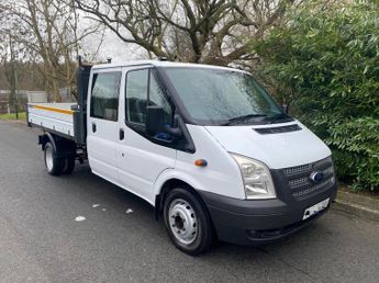 Ford Transit T350 DOUBLE CREW CAB TIPPER 1 OWNER