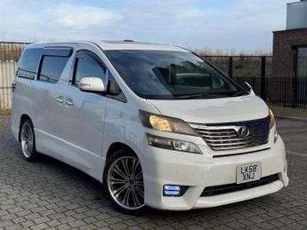 Toyota Vellfire 2.4L AUTO CRUISE 7 SEATS 5dr