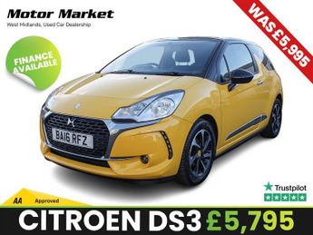 DS 3 1.6 BlueHDi Elegance Hatchback 3dr Diesel Manual Euro 6 (s/s) (1