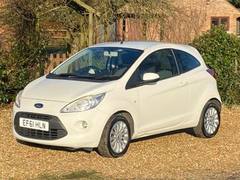 Ford Ka 1.2 Zetec Hatchback 3dr Petrol Manual Euro 5 (s/s) (69 ps)