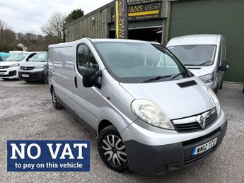 Vauxhall Vivaro 2900 CDTI LWB NO VAT TO PAY