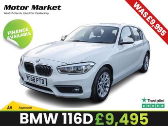 BMW 116 1.5 SE Business Hatchback 5dr Diesel Manual Euro 6 (s/s) (116 ps