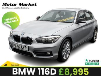 BMW 116 1.5 Sport Hatchback 5dr Diesel Manual Euro 6 (s/s) (116 ps)