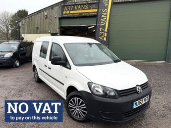 Volkswagen Caddy C20 TDI KOMBI 2 X KEYS REAR TAILGATE TOW BAR NO VAT TO PAY