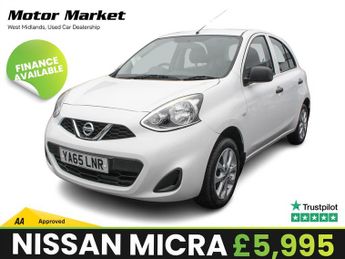 Nissan Micra 1.2 Vibe Hatchback 5dr Petrol Manual Euro 6 (80 ps)