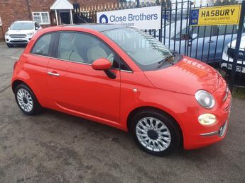 Fiat 500 1.2 Lounge Hatchback 3dr Petrol Manual Euro 6 (s/s) (69 bhp)