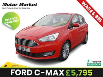 Ford C Max 1.0T EcoBoost Titanium MPV 5dr Petrol Manual Euro 6 (s/s) (Nav) 